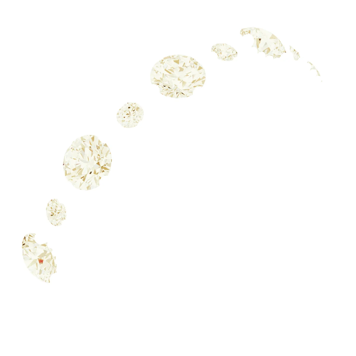 Milgrain Accented Five-Stone Anniversary Band band in 14K White Gold | Haejin Jewelry Brooklyn
