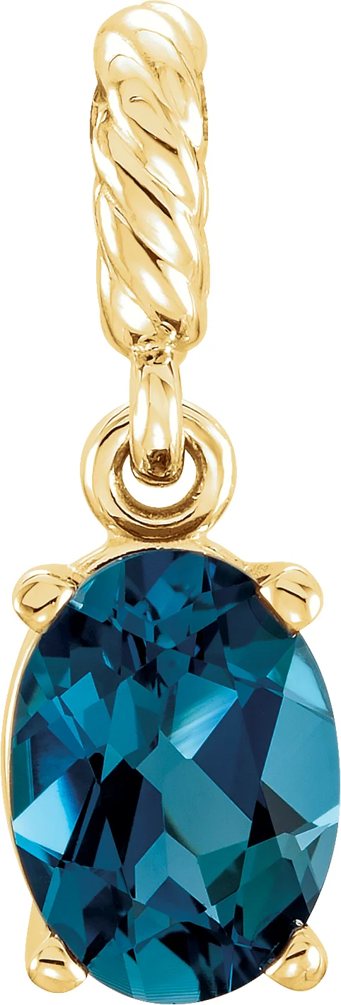 Rope Pendant engagement ring setting