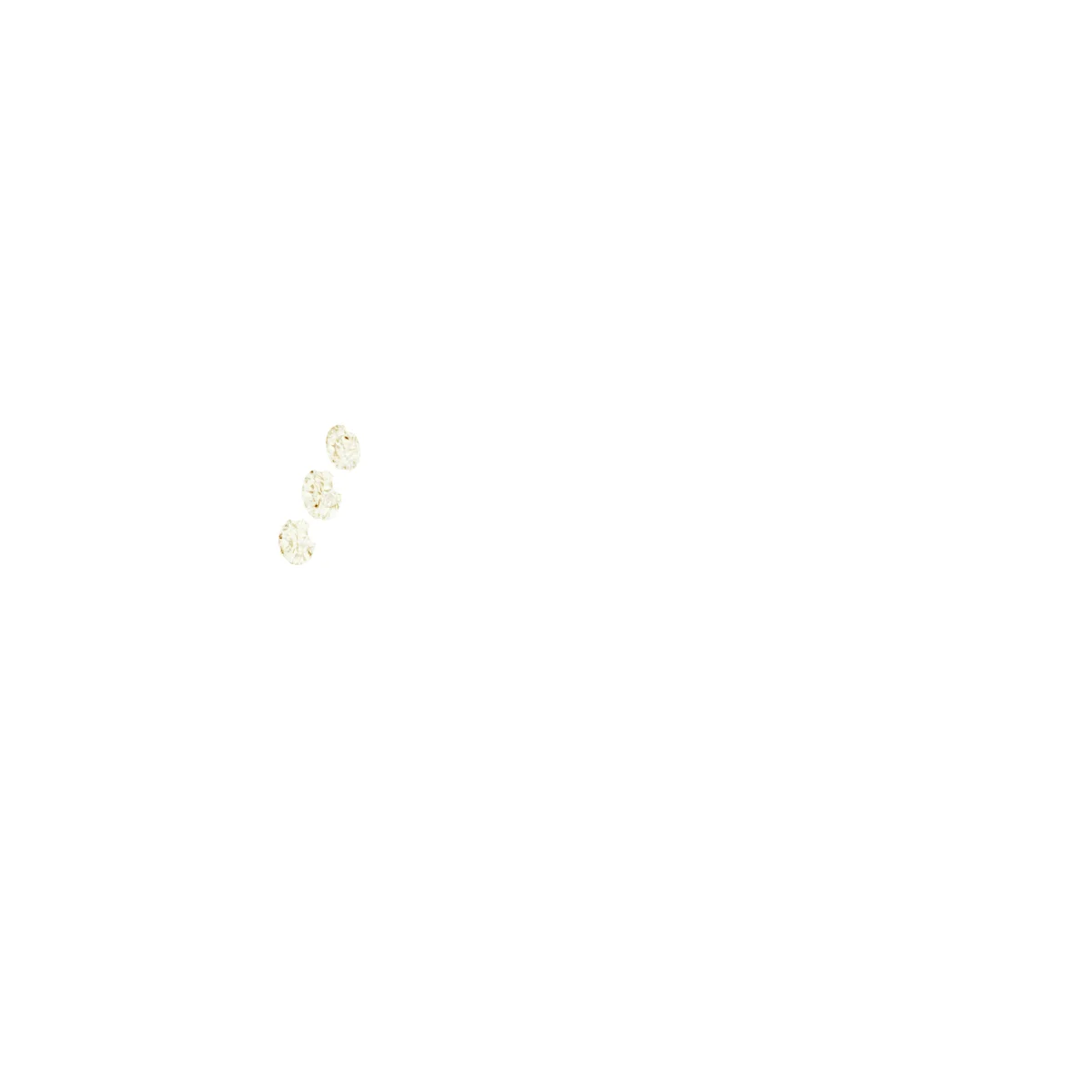 The Natasha engagement ring setting in 14K Yellow | Haejin Jewelry Brooklyn