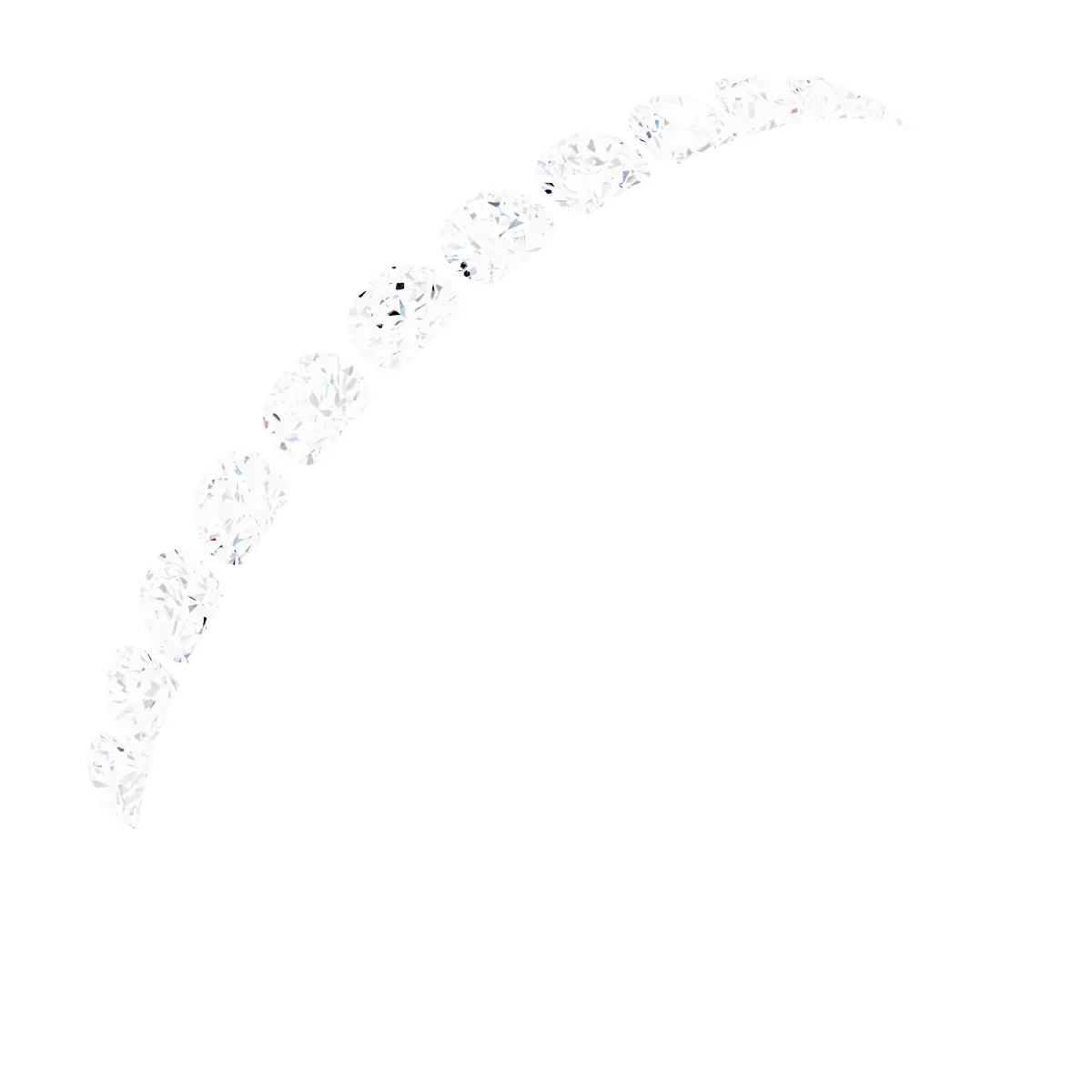 Long Light engagement ring setting