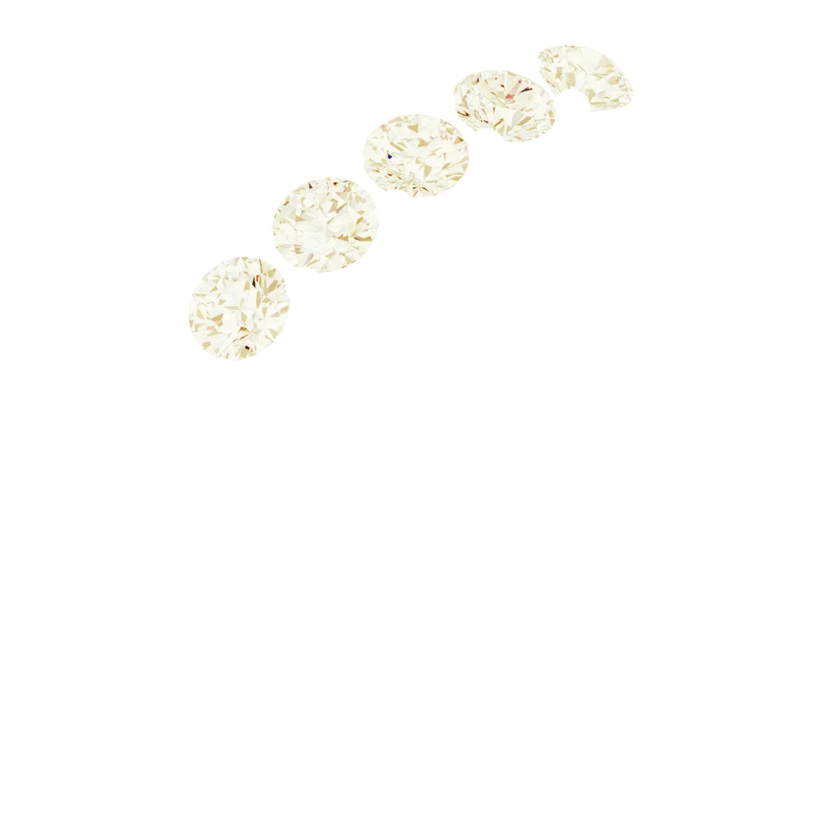 Five Points band in 14K White Gold | Haejin Jewelry Brooklyn