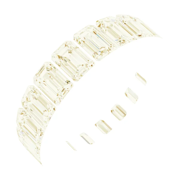 Deep Light band in 14K White Gold | Haejin Jewelry Brooklyn