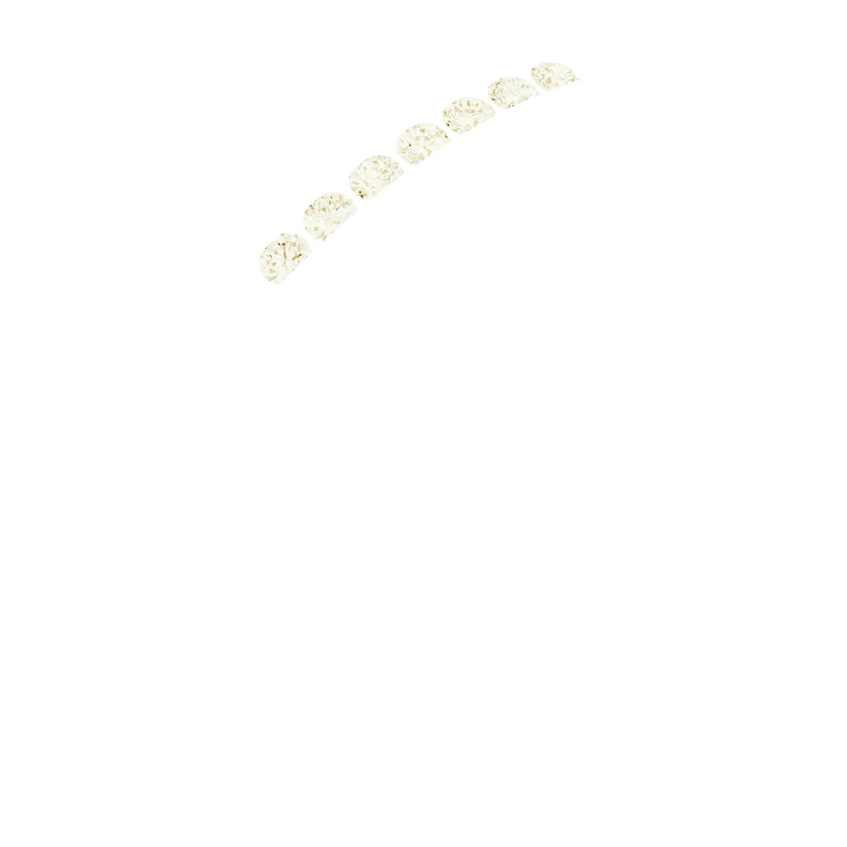 Seven Light band in 10K Rose Gold | Haejin Jewelry Brooklyn