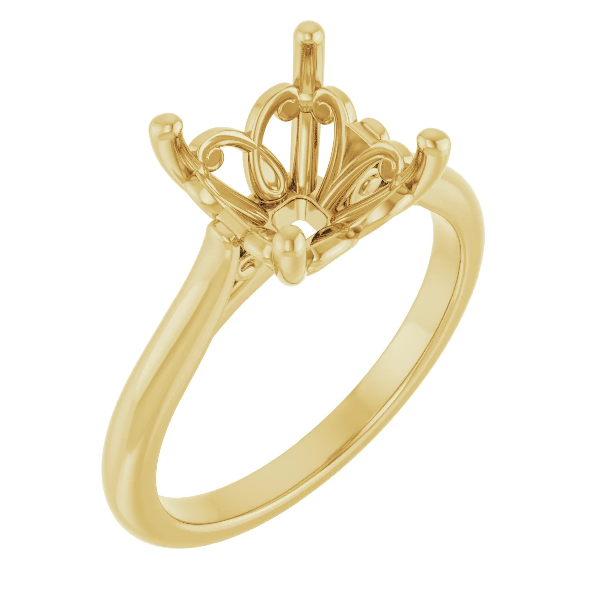 The Octavia engagement ring setting