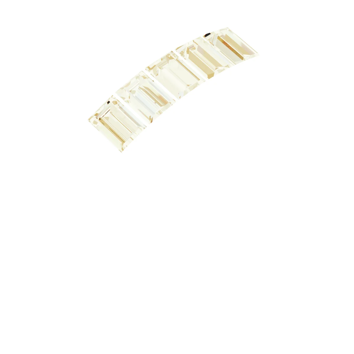 Five Points band in 14K White Gold | Haejin Jewelry Brooklyn
