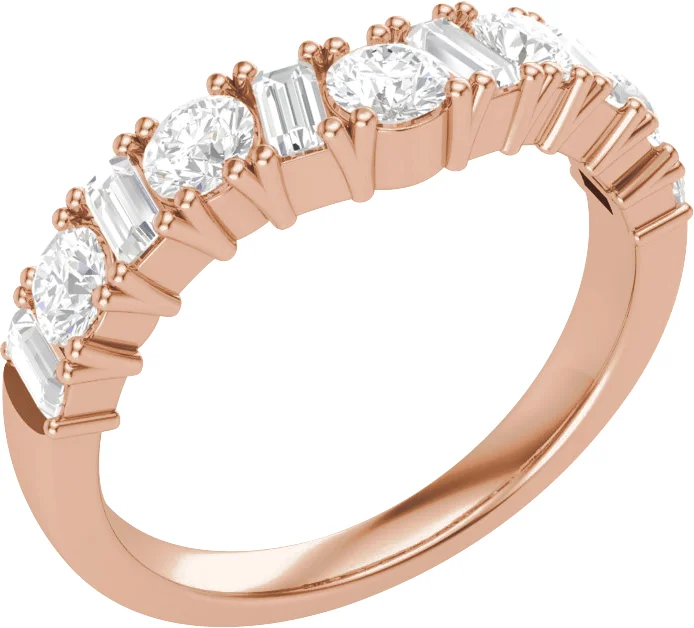Soft Arc engagement ring setting