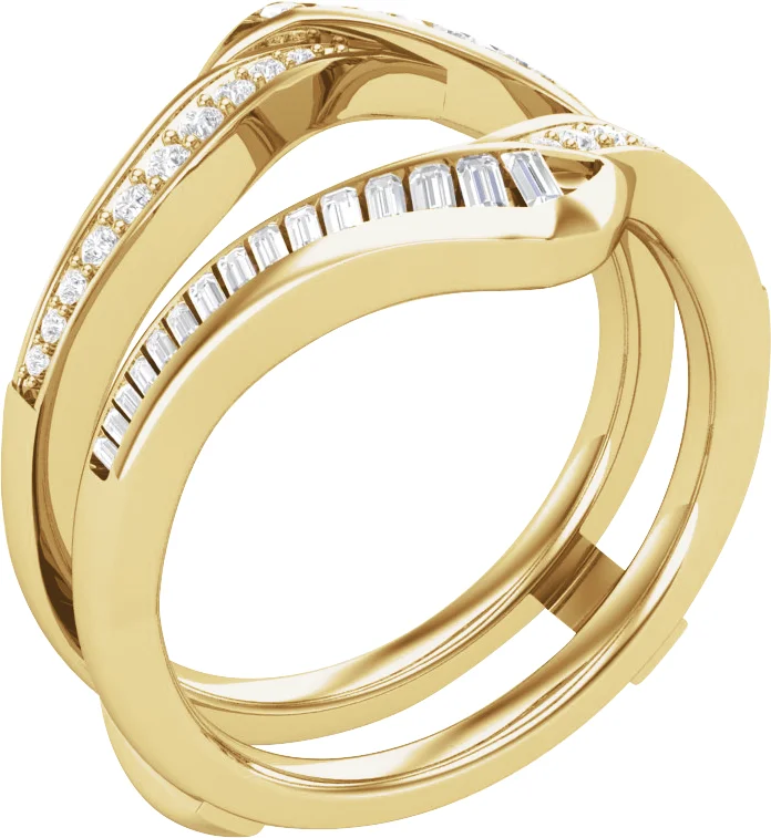Close Guard band in 14K Yellow Gold | Haejin Jewelry Brooklyn