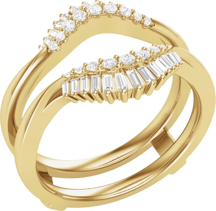Close Guard band in 14K Yellow Gold | Haejin Jewelry Brooklyn