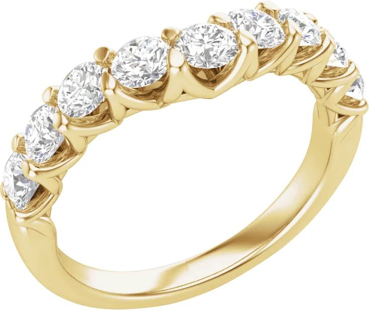 Soft Arc band in 14K Rose Gold | Haejin Jewelry Brooklyn