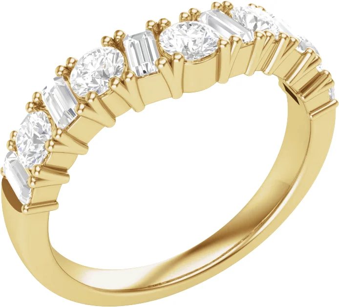 Soft Arc band in 14K Rose Gold | Haejin Jewelry Brooklyn