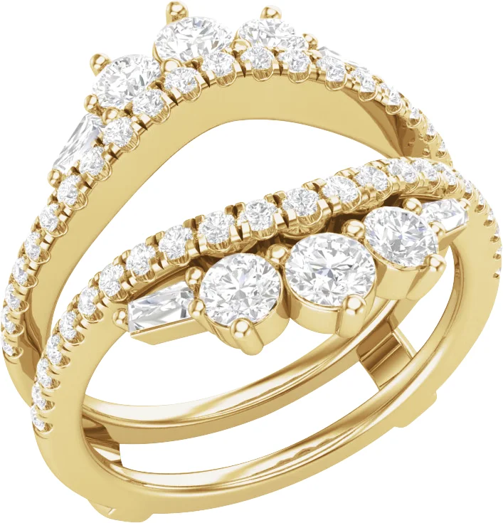 Close Guard band in 14K Yellow Gold | Haejin Jewelry Brooklyn