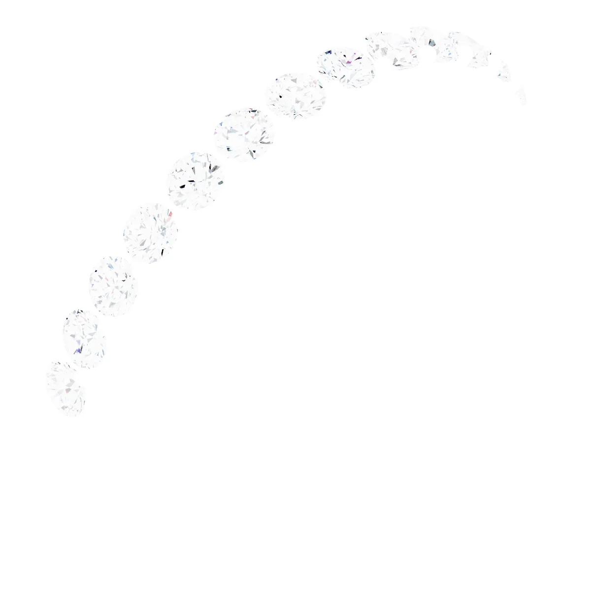 Paisley Anniversary Band band in 14K White Gold | Haejin Jewelry Brooklyn