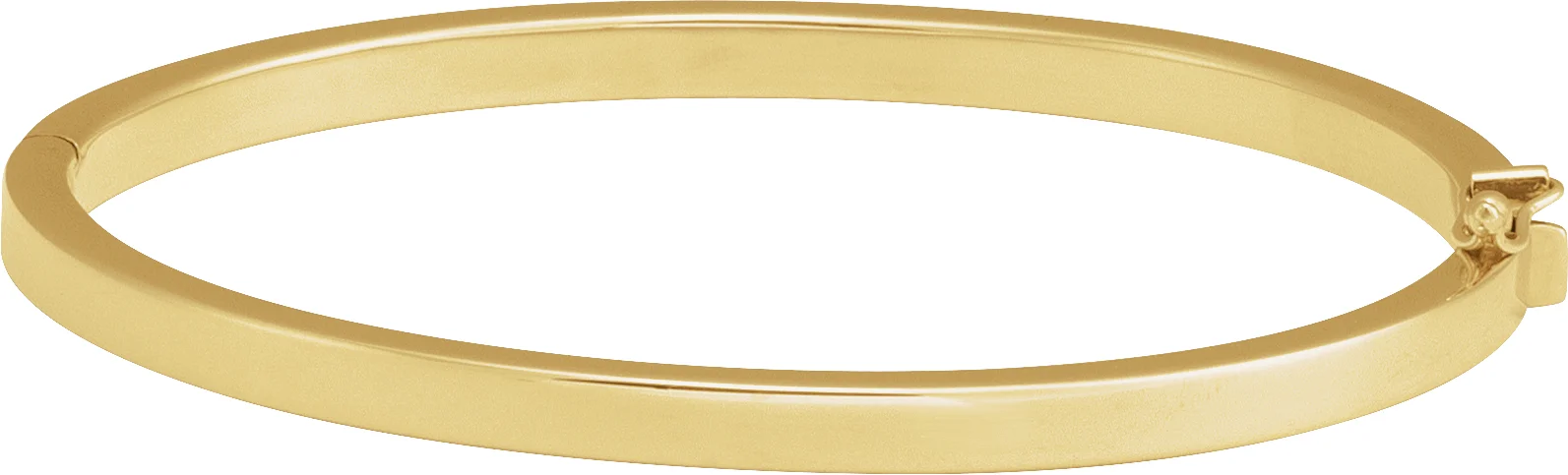 Engravable Hinged Bangle Bracelet engagement ring setting