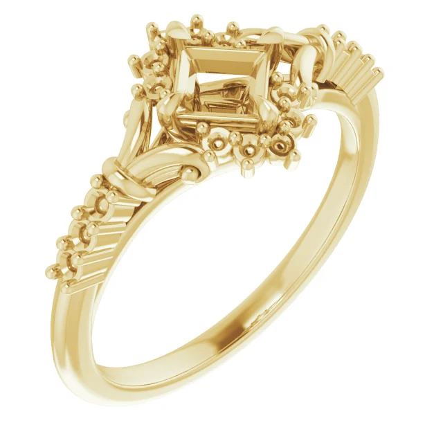 The Philippa engagement ring setting