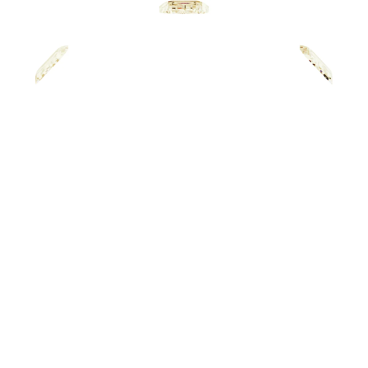 Bezel-Set Multi-Shape Anniversary Band view 2