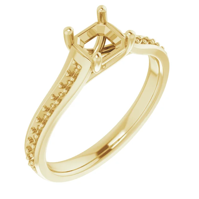 The Valerie engagement ring setting