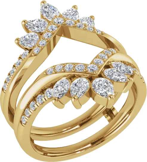 Close Guard band in 14K Yellow Gold | Haejin Jewelry Brooklyn