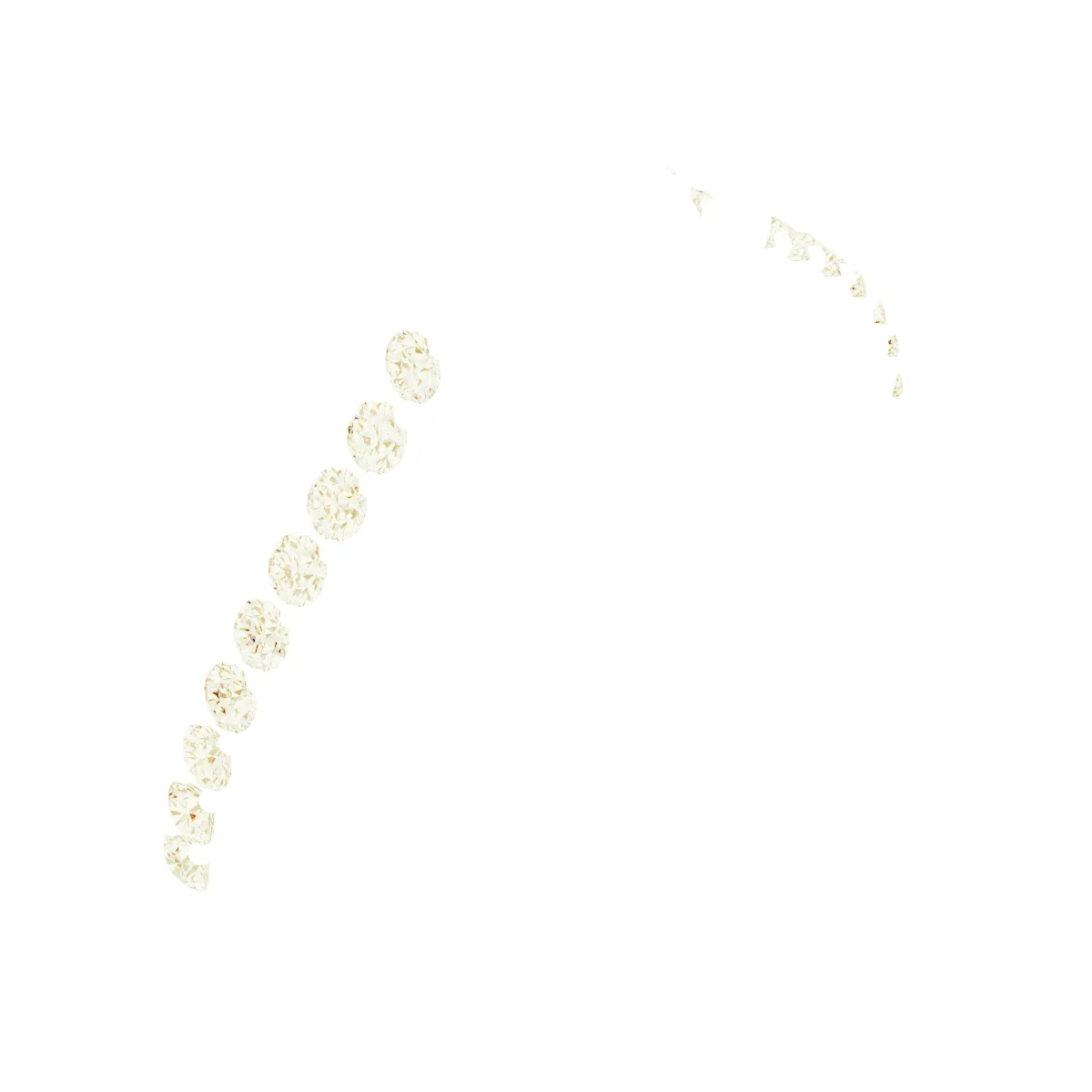 The Claudette engagement ring setting in 14K Yellow | Haejin Jewelry Brooklyn
