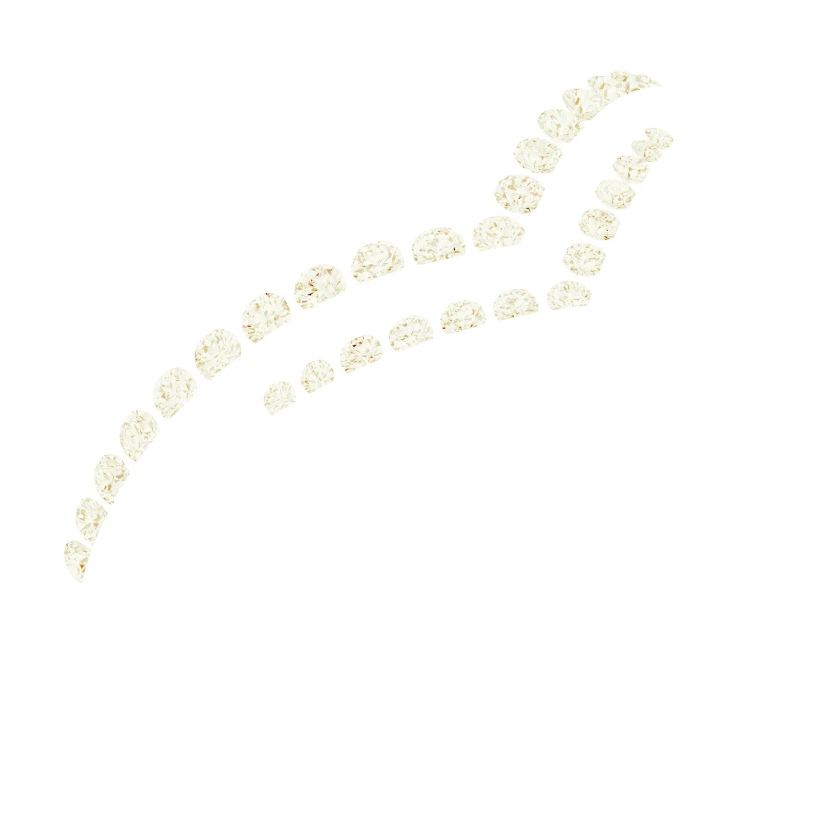 Soft Arc band in 14K White Gold | Haejin Jewelry Brooklyn