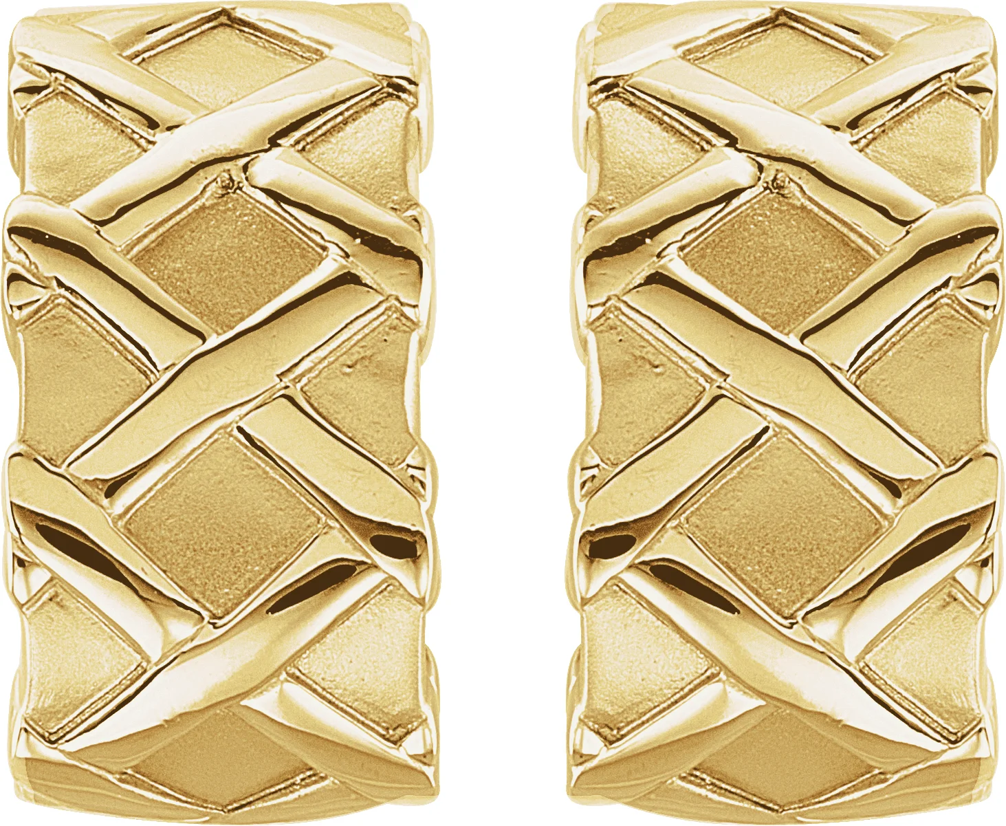 J-Hoop Earrings view 2