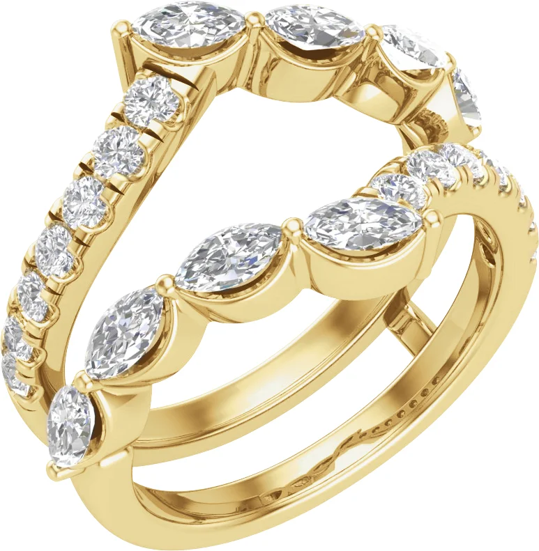 Close Guard band in 14K Rose Gold | Haejin Jewelry Brooklyn