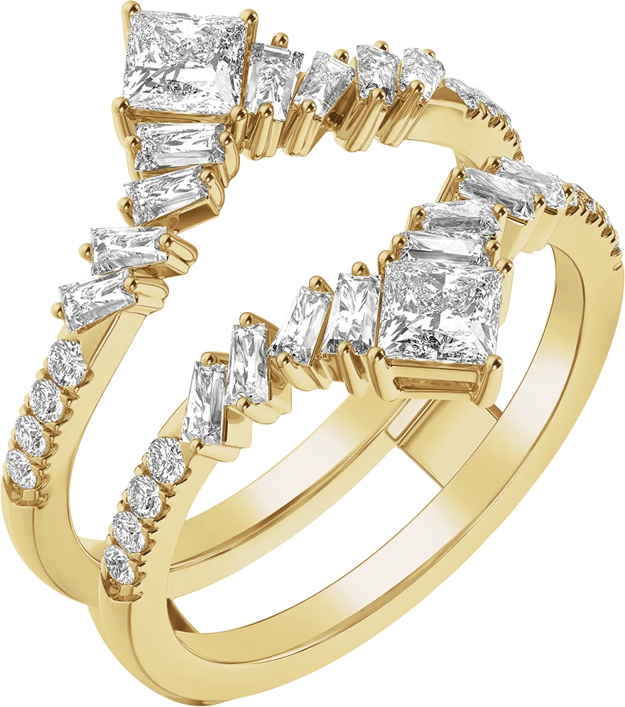 Close Guard band in 14K Yellow Gold | Haejin Jewelry Brooklyn
