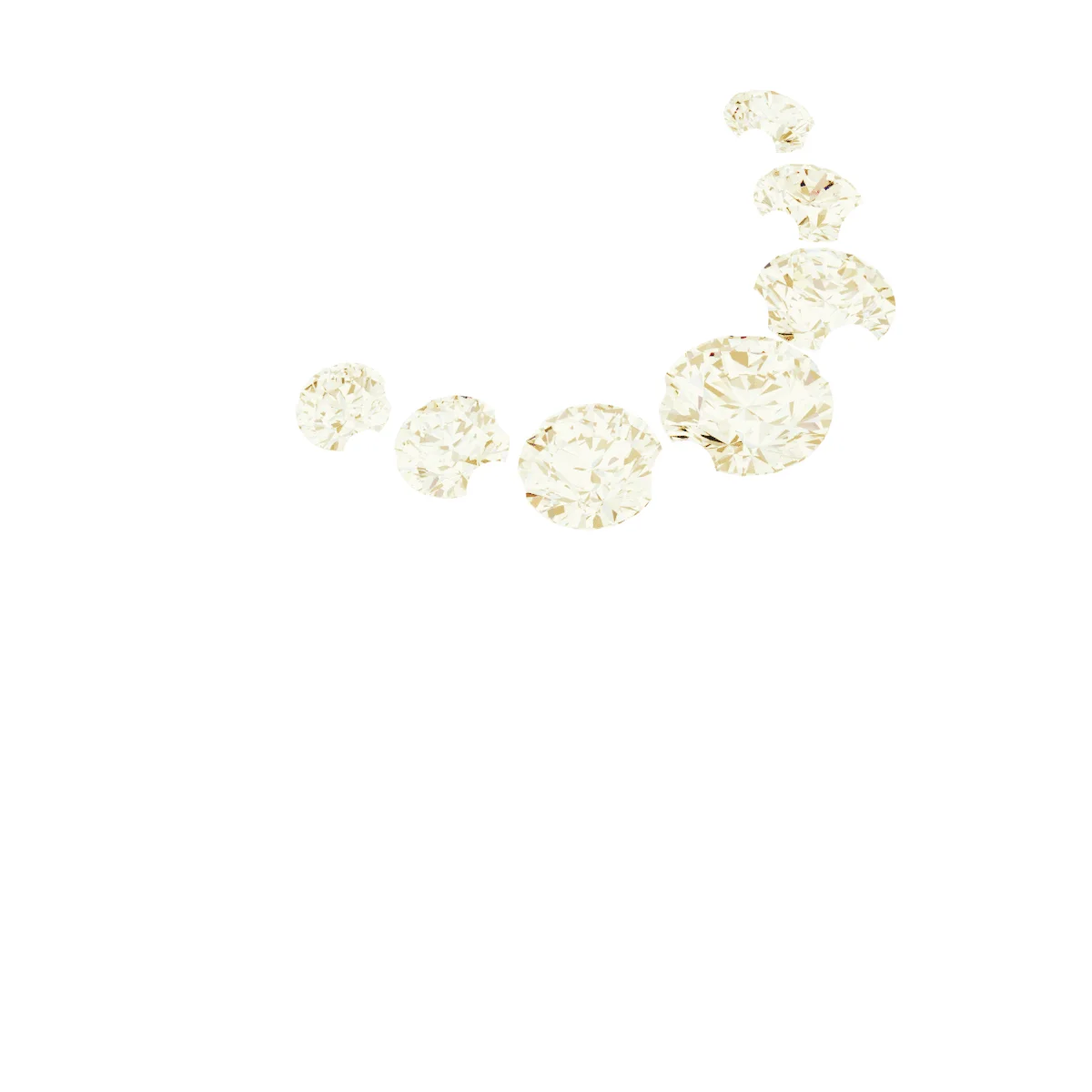 Soft Arc band in 14K White Gold | Haejin Jewelry Brooklyn