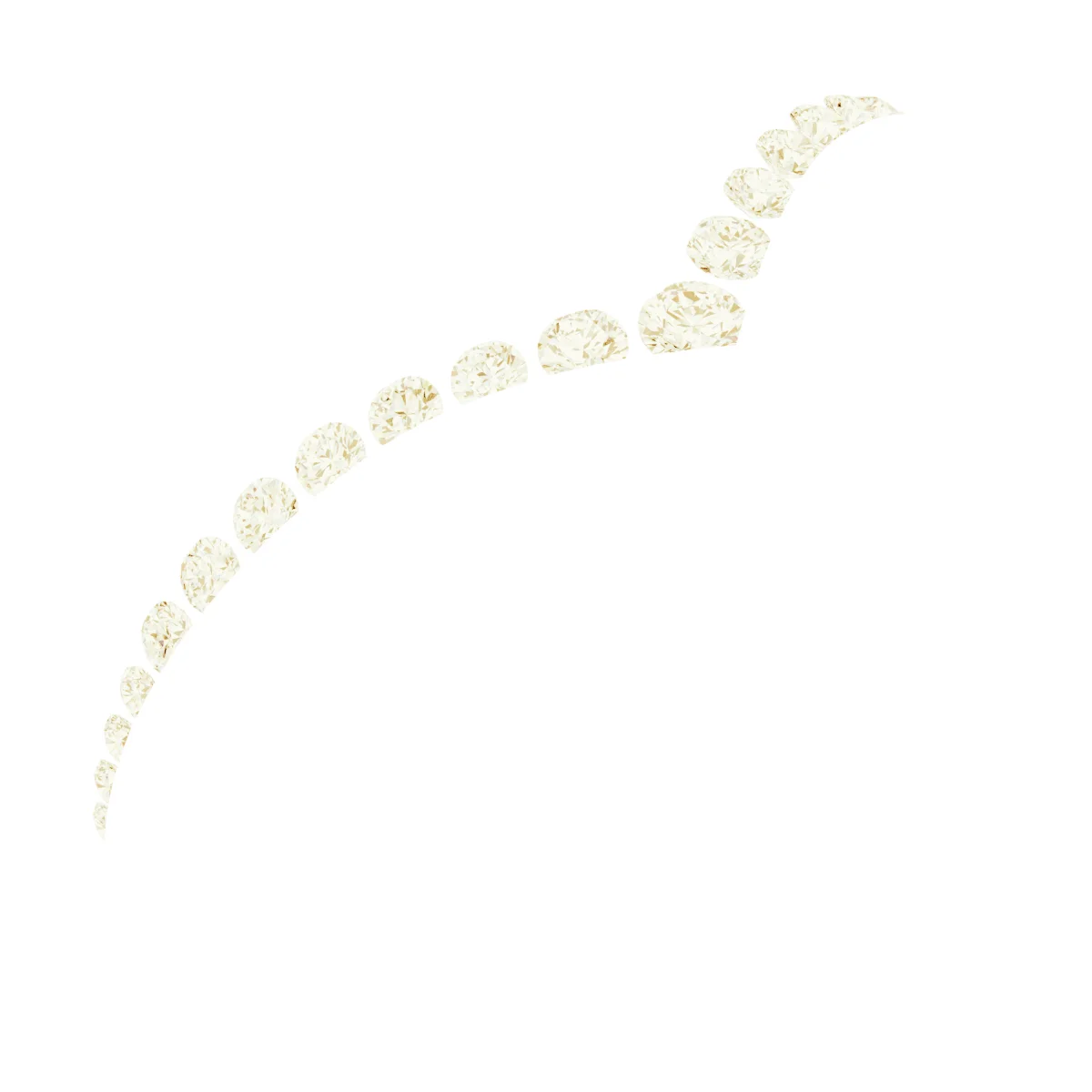 Soft Arc band in 14K White Gold | Haejin Jewelry Brooklyn