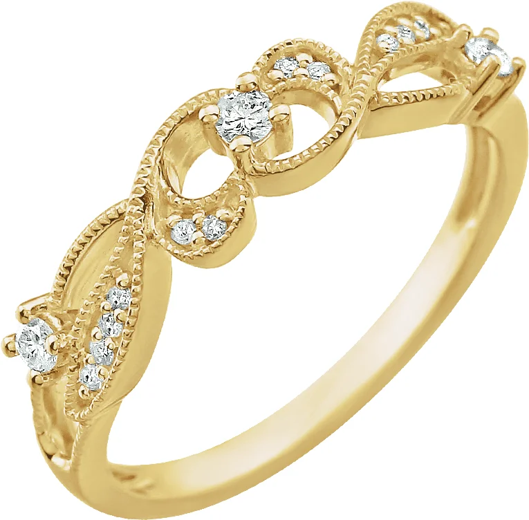 Soft Form band in 14K Yellow Gold | Haejin Jewelry Brooklyn