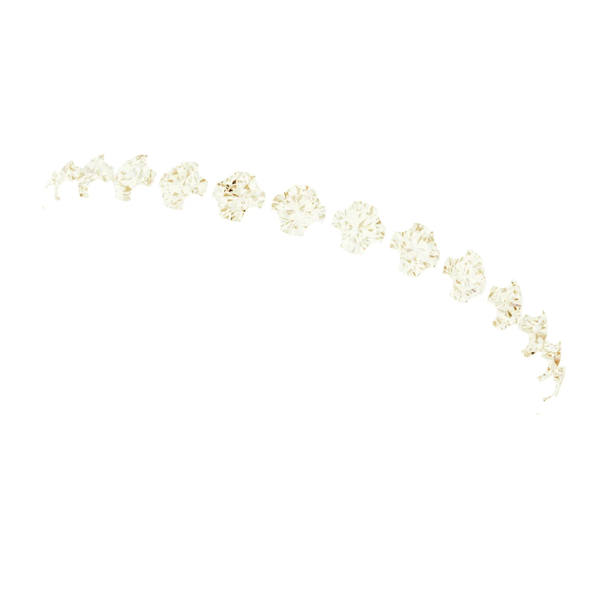 French-Set Criss-Cross Anniversary Band view 5