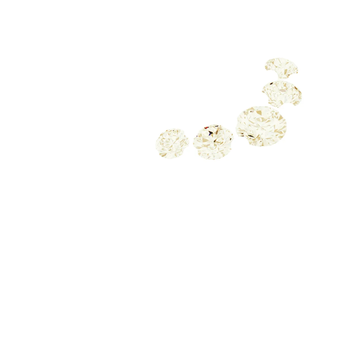 Soft Arc engagement ring setting