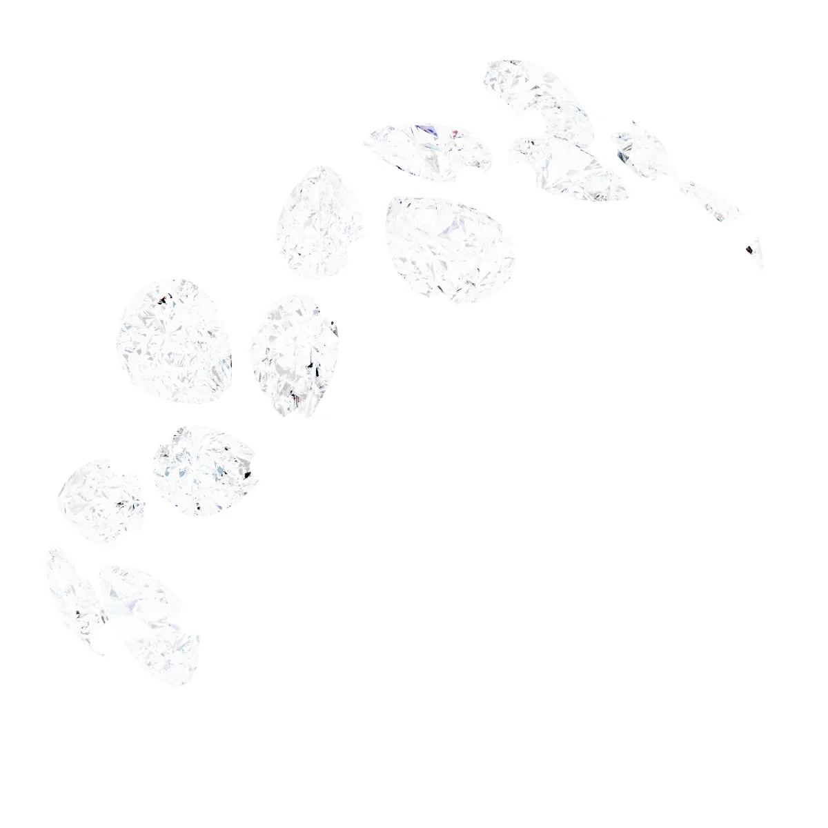 Long Bond engagement ring setting