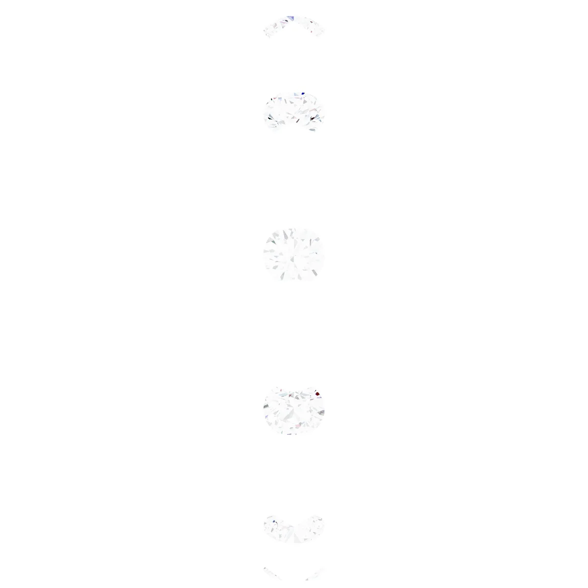 Channel-Set Knife Eternity Band view 4