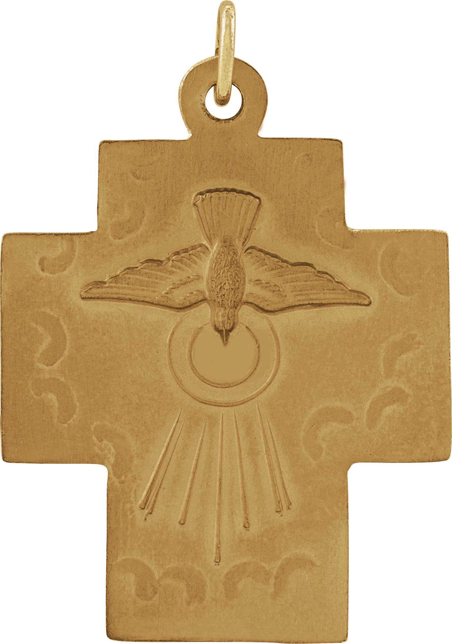 Alpha Omega Cross Pendant view 3
