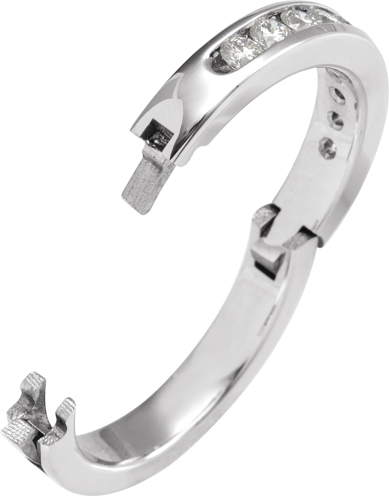 CLIQ® Hinged Adjustable Anniversary Band view 2
