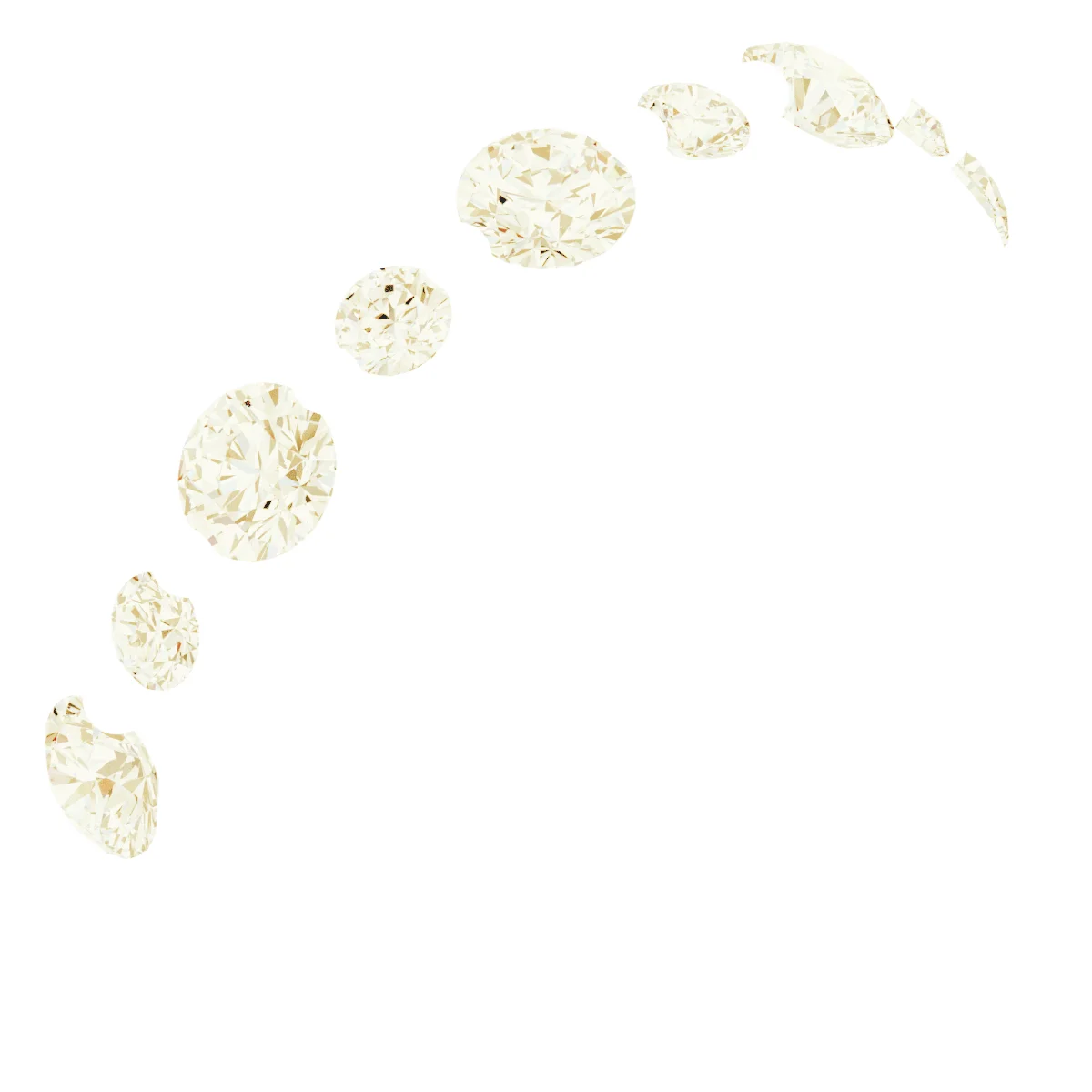 Shared-Prong Accented Anniversary Band band in 14K White Gold | Haejin Jewelry Brooklyn