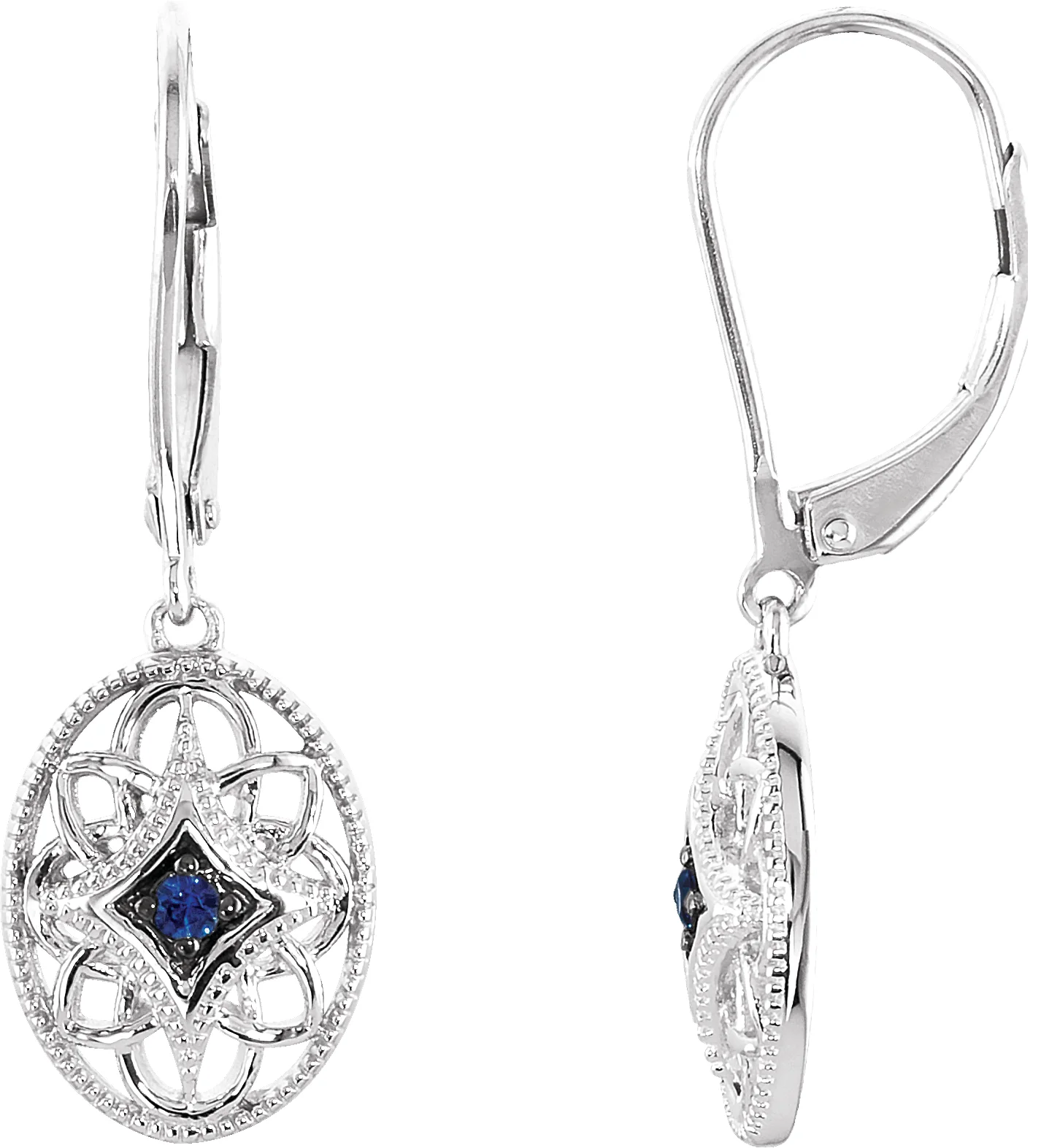 Filigree Earrings in STER | Haejin Jewelry Brooklyn