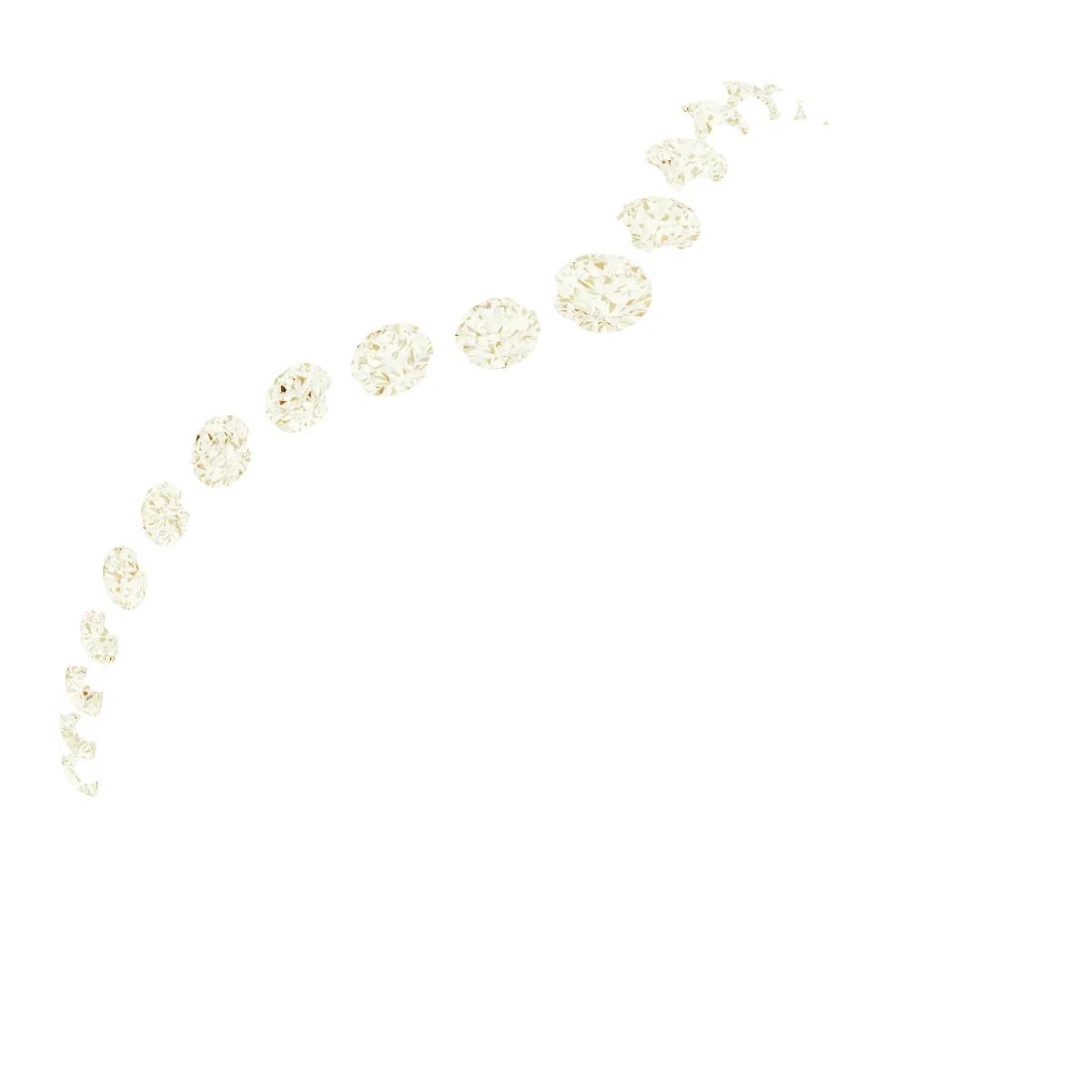 Soft Arc band in 14K White Gold | Haejin Jewelry Brooklyn