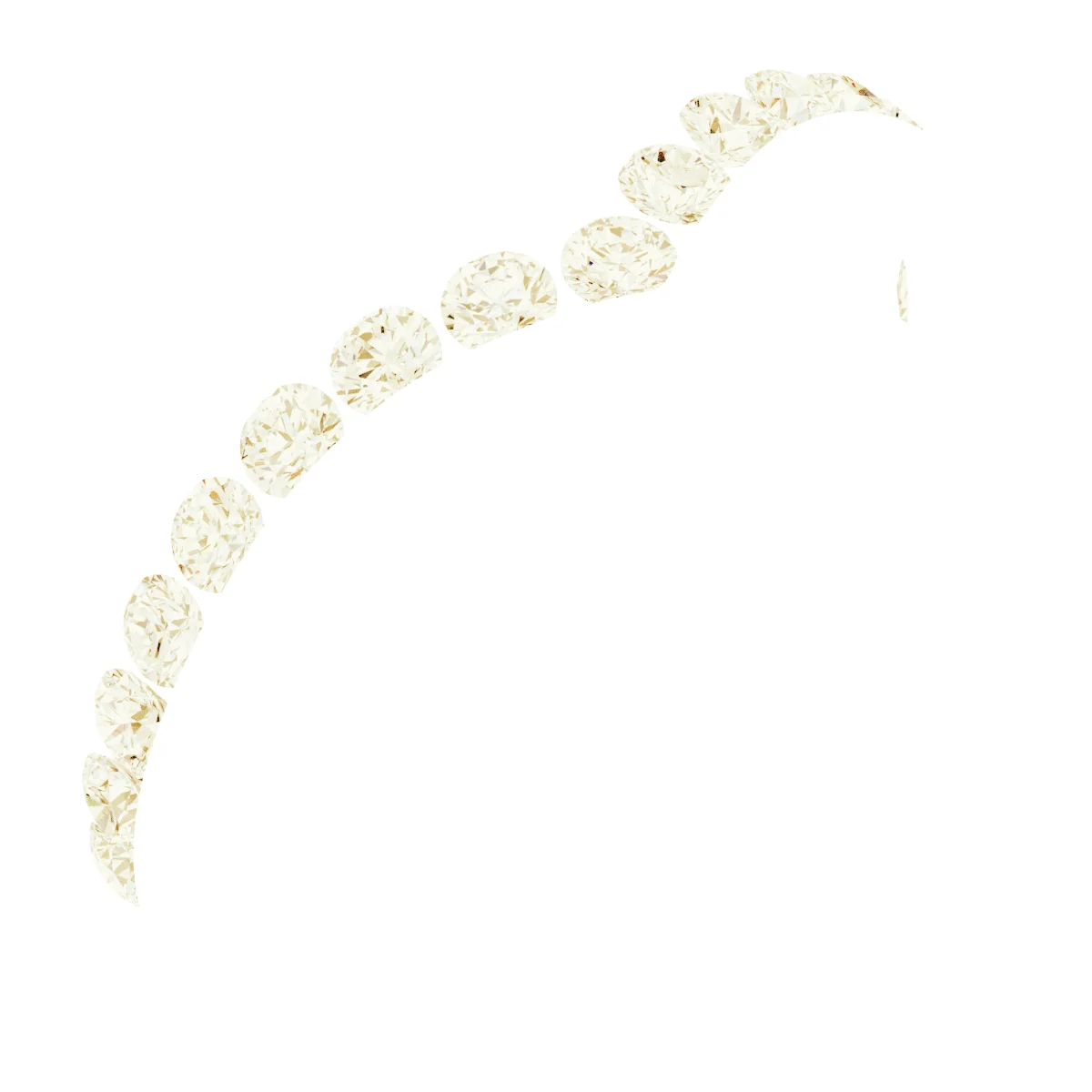 Soft Arc band in 14K White Gold | Haejin Jewelry Brooklyn
