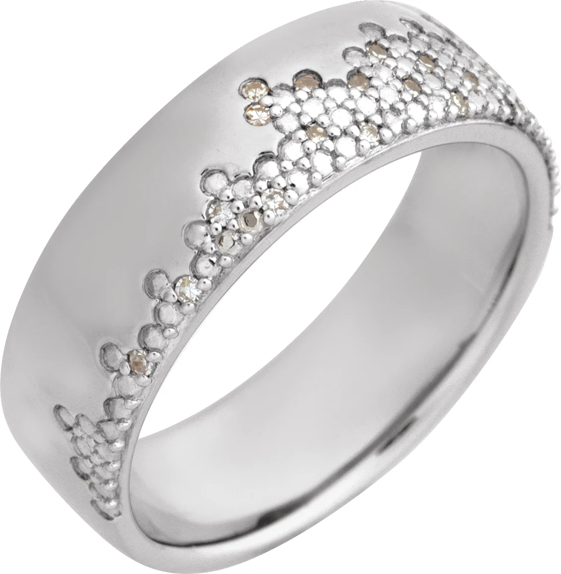 Long Bond engagement ring setting