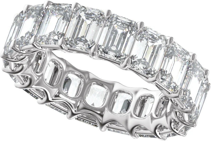 Low Profile Eternity Band view 5
