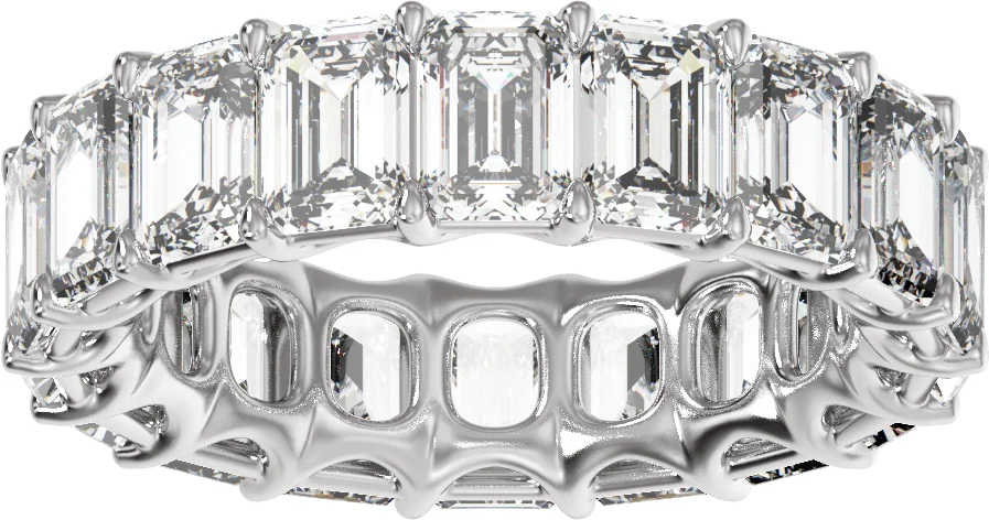Low Profile Eternity Band view 3