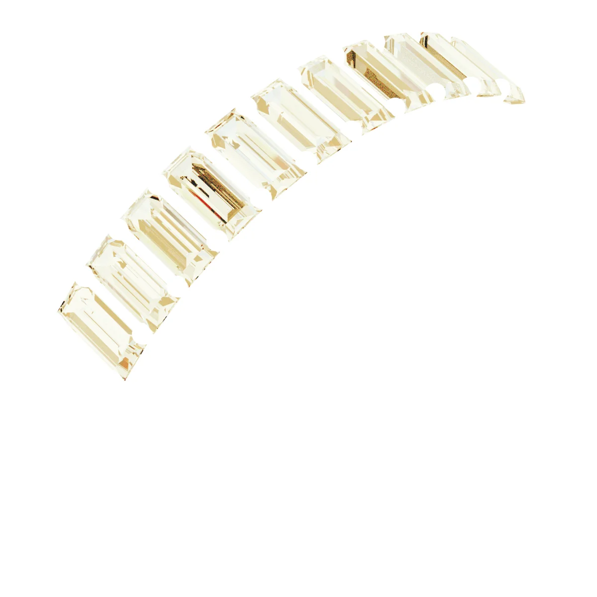 Eleven-Stone Anniversary Band band in 14K White Gold | Haejin Jewelry Brooklyn