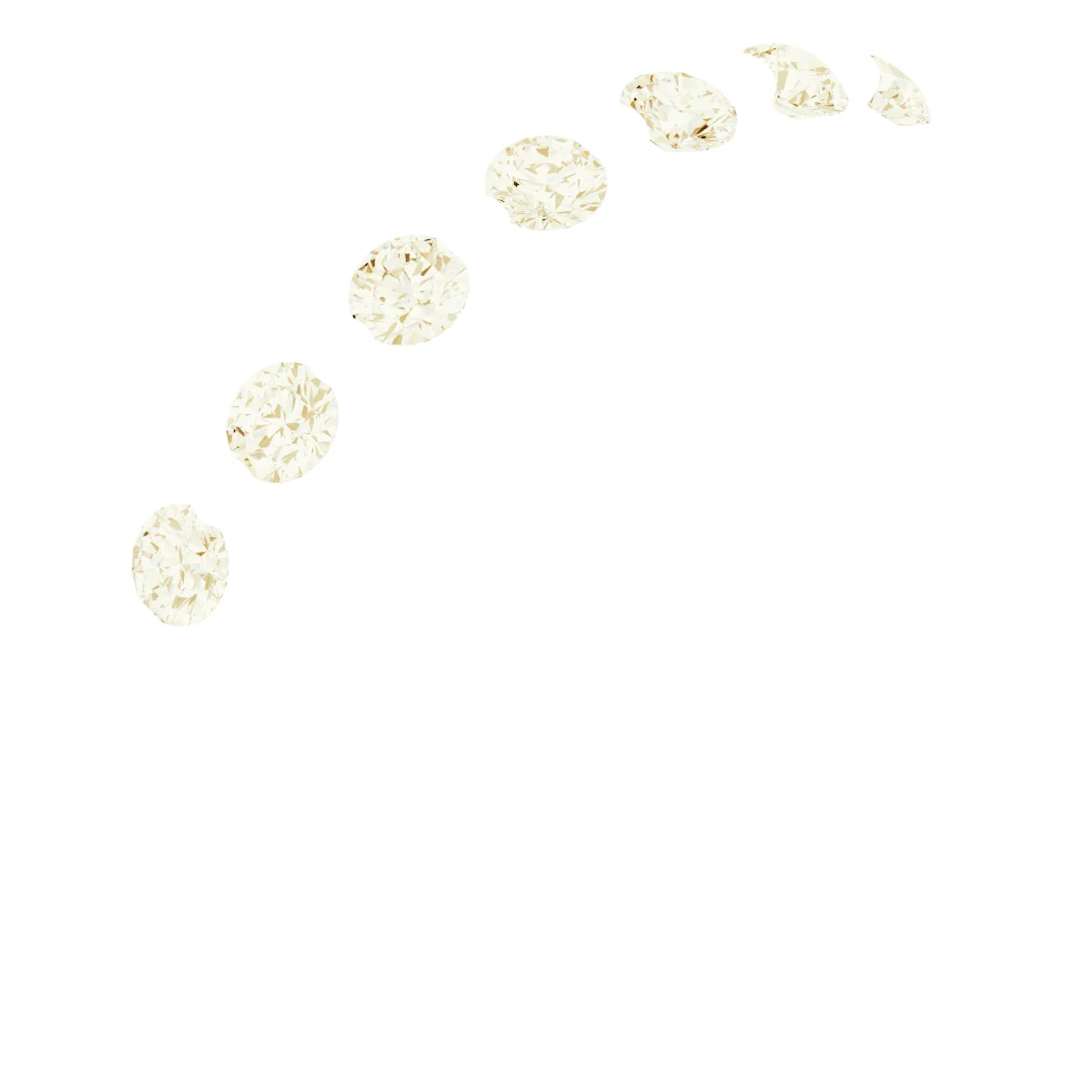 Seven Points engagement ring setting