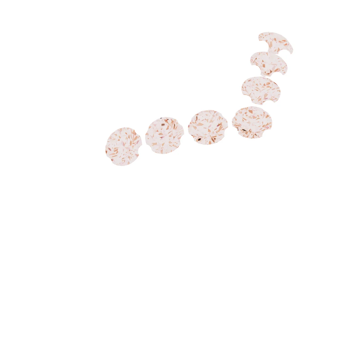 Soft Arc band in 14K Rose Gold | Haejin Jewelry Brooklyn