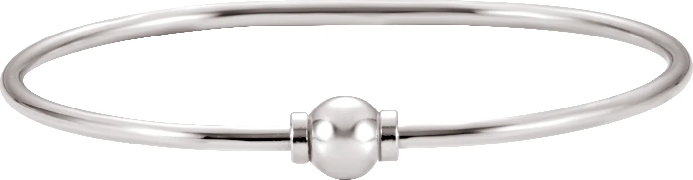 Ball Bangle Bracelet  engagement ring setting