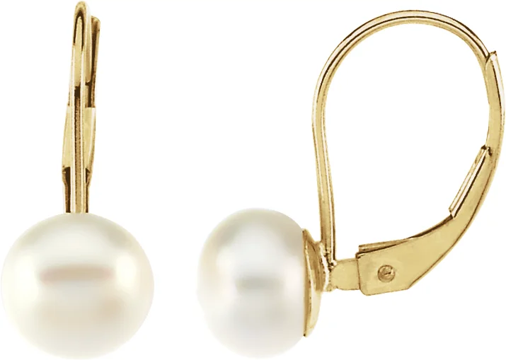 Pearl Earrings engagement ring setting