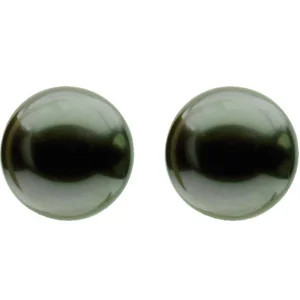 Pearl Stud Earrings view 2