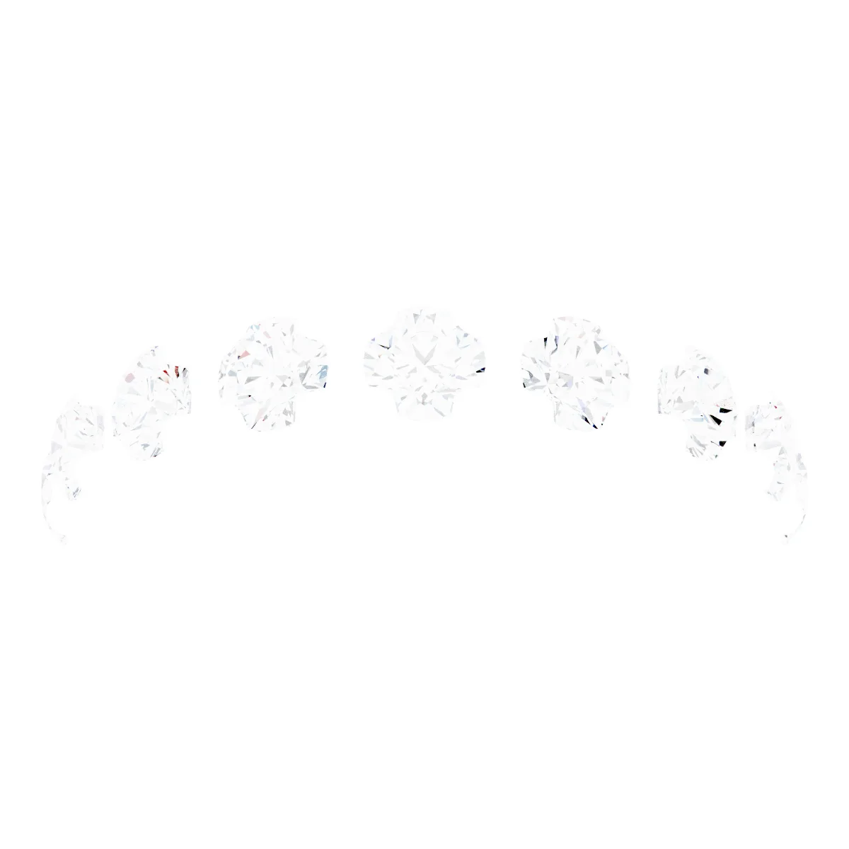 Single Sided Stepped-Edge Anniversary Band view 3