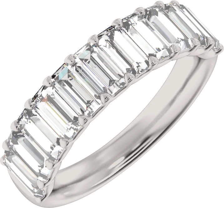 Long Bond engagement ring setting